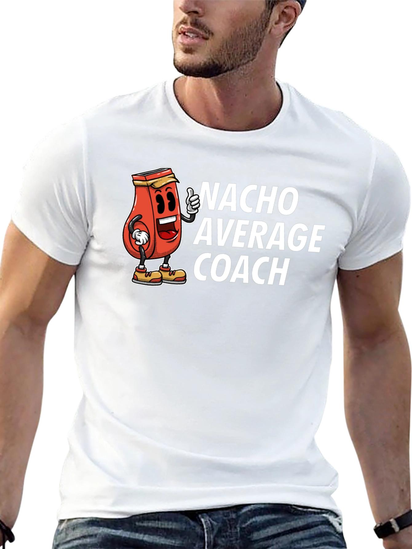 Nacho Average Coach Funny T-Shirt