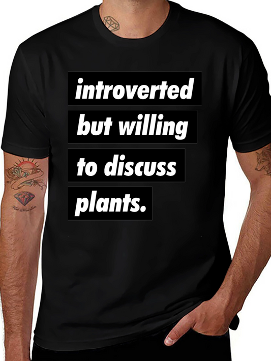 Introverted Plant Lover T-Shirt